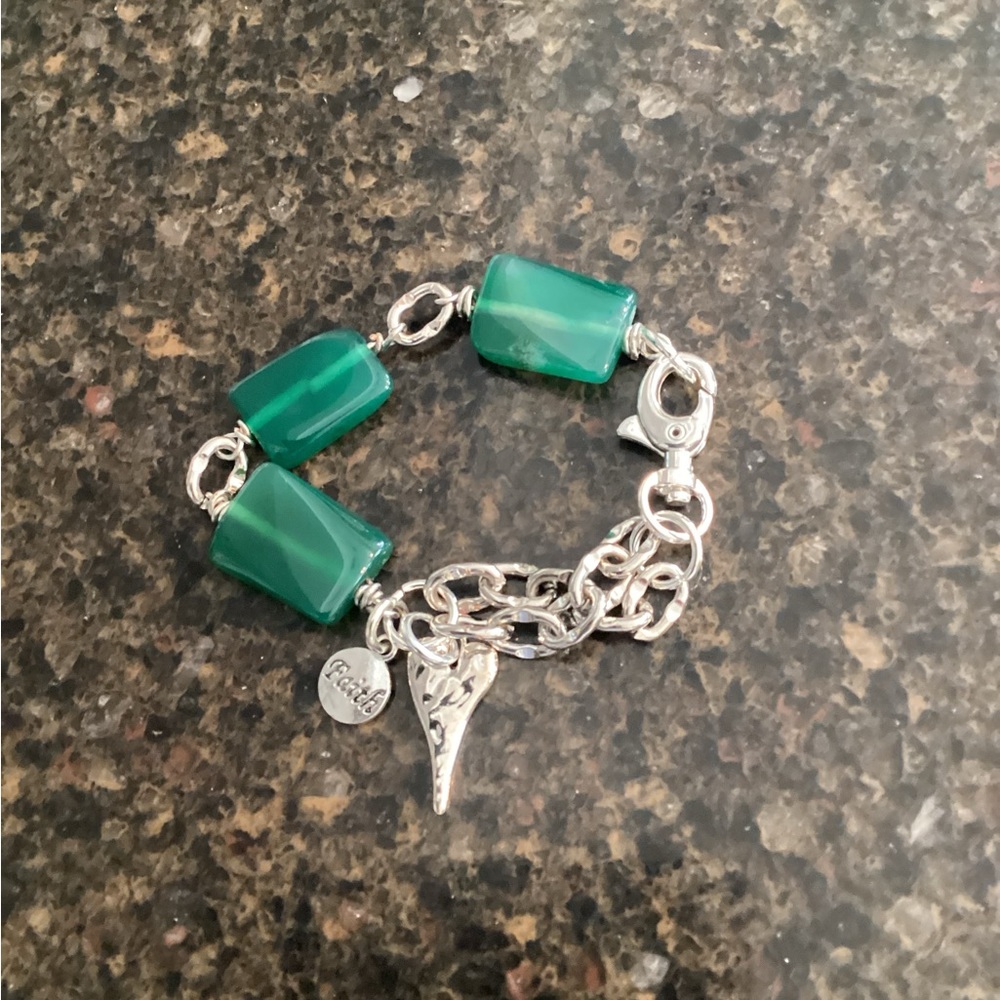 Green Agate Bracelet